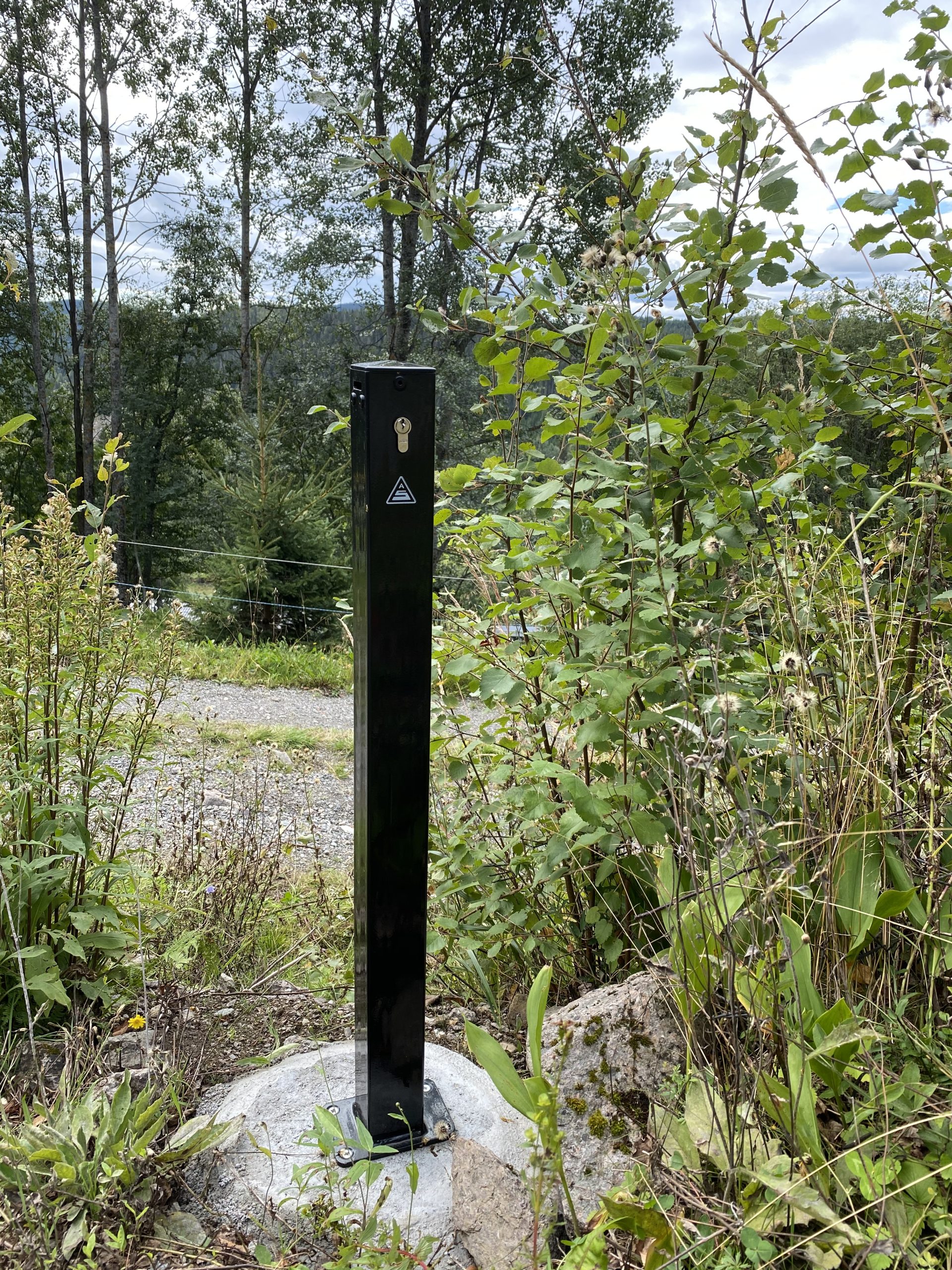 Kjettingstolpe 4711PB Svart 2020 1
