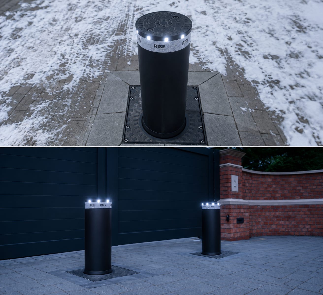 RISE puller Spartacus med hvit LED lys - 5